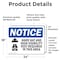 Signmission 18 in Height, 24 in Width, Vinyl Decal, Rectangle OS-2PACK-NS-D-1824-L-13231 - alternate 5